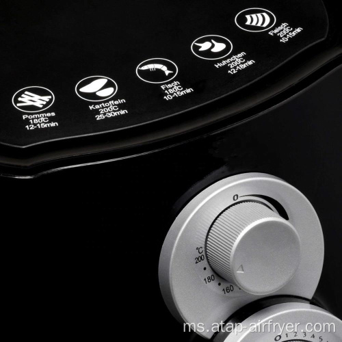 Kapasiti 3.5L dan mudah dibersihkan Smart Fryer